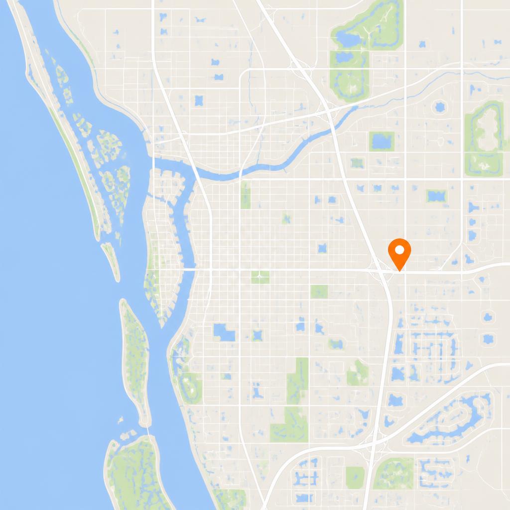 Map showing the location of FG Auto Service at 2137 Alicia St, Fort Myers, FL